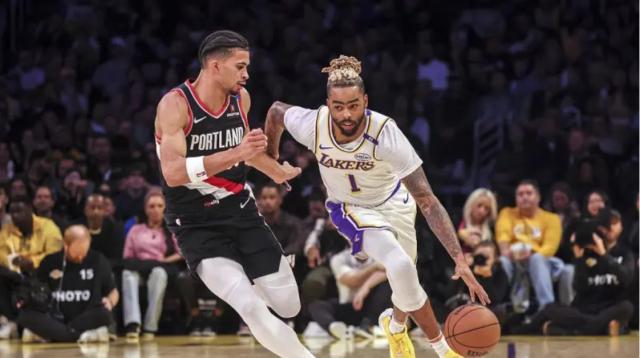 MK体育app-有球在手的拉塞尔大爆发！没有詹姆斯的湖人更强？